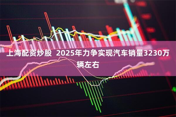 上海配资炒股  2025年力争实现汽车销量3230万辆左右